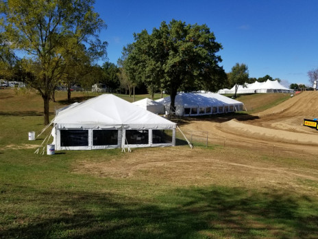corporate tent rental connected tents