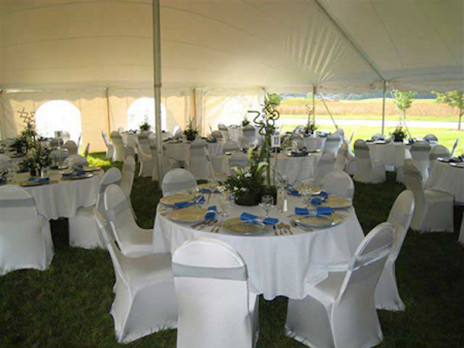 corporate tent rental awards banquet